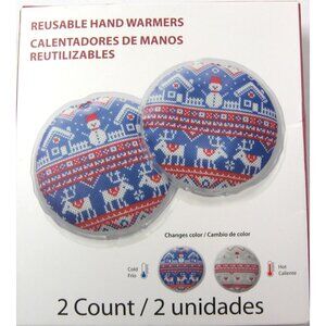 Hand Warmers Reusable, 2 Pack Hand Warmer, Reusable Portable